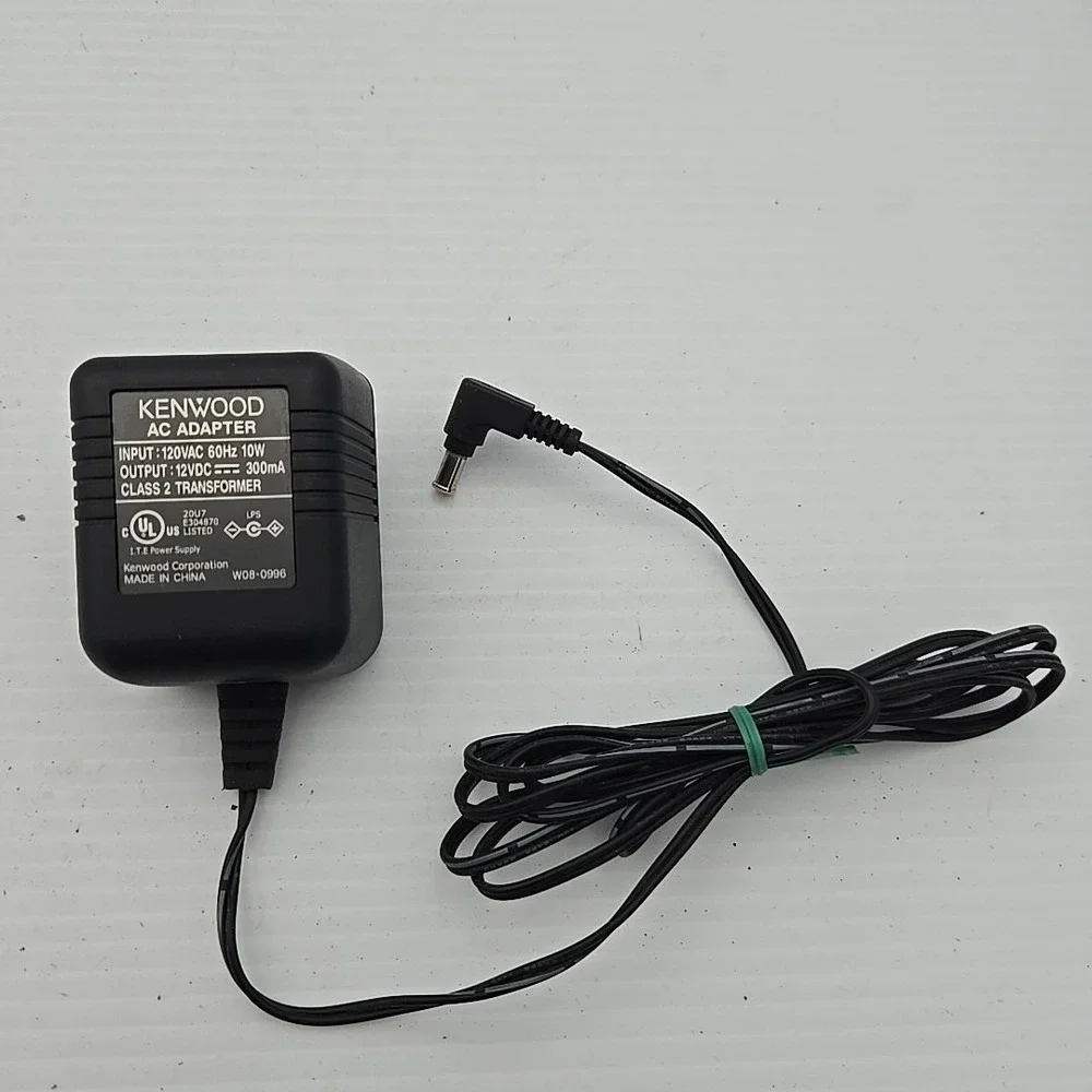 Original KENWOOD W08-0996 Power Adapter,  12VDC Output‎